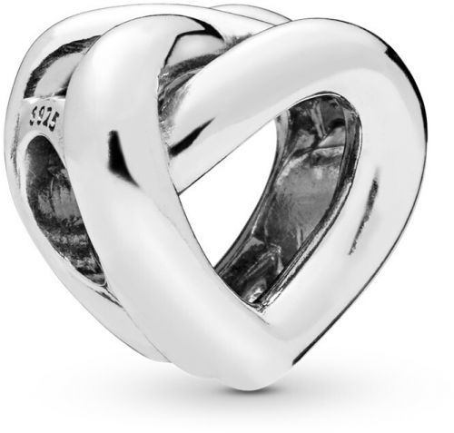 Pandora Stříbrný korálek Propletené srdce 798081