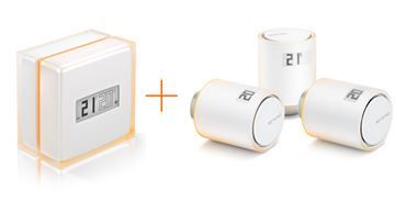 Netatmo WiFi Termostat + 3 hlavice