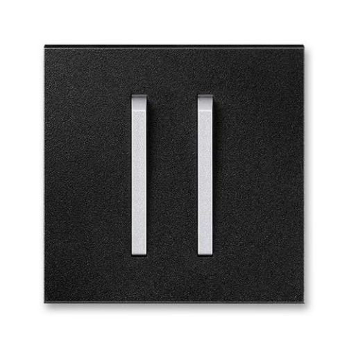 ABB Neo,Neo Tech kryt vypínače dvojitý onyx/titanová 3559M-A00652 74