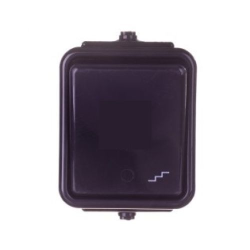 Schneider Cedar vypínač IP44 č.6 černá WNT-600C /E072260/