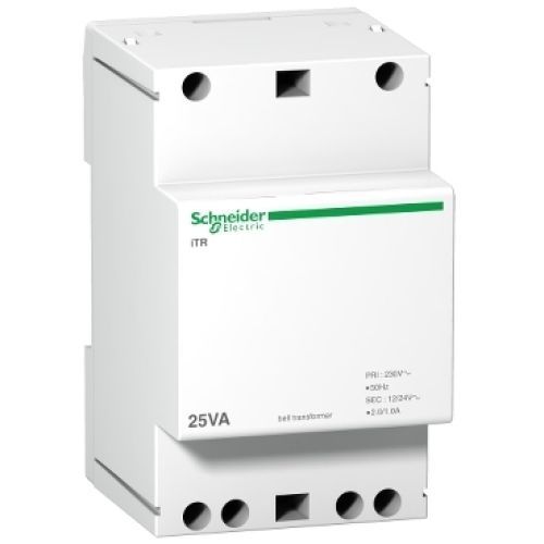 Zvonkový transformátor Schneider Electric Acti9 iTR 25VA 230V/12-24VAC A9A15215