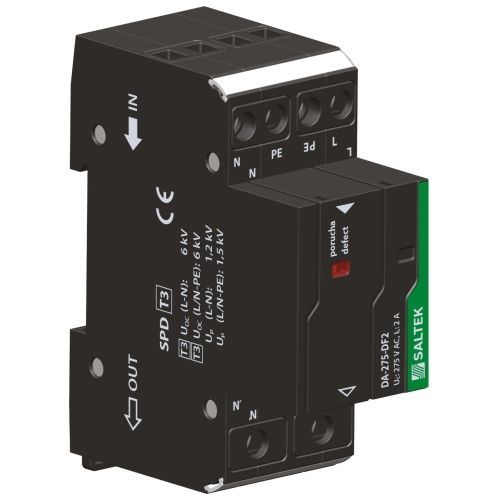 Přepěťová ochrana DA-275 DF2 s vf filtrem, 230V/2A