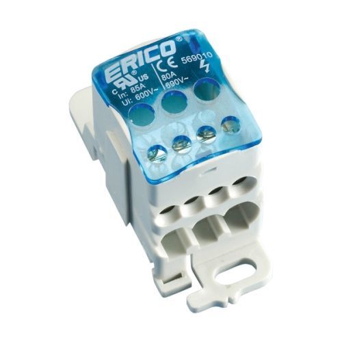 Rozvodný blok jednopólový ERICO ERIFLEX UD 80A 569010