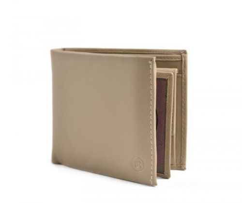 Bright Pánská peněženka kožená vybavená na šířku béžová, 12 x 2 x 10 (KP00-P14776-18KUZ)