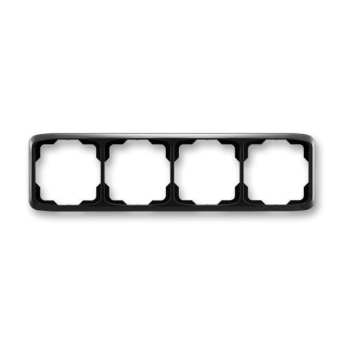 ABB Tango čtyřrámeček černá 3901A-B40 N vodorovný