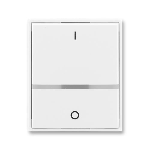 ABB Element,Time kryt vypínače s průzorem, pro řazení 2S bílá/bílá 3558E-A00655 03