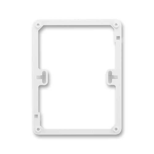 ABB rámeček distanční 5914-0169 B1 pro dvojzásuvku Classic, Swing jasně bílá