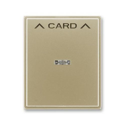 ABB Time, Time Arbo kryt kartového spínače šampaňská 3559E-A00700 33 s průzorem