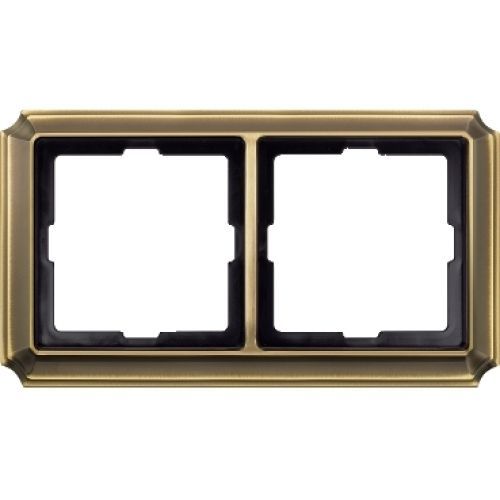 Merten Antique dvojrámeček antique brass MTN483243