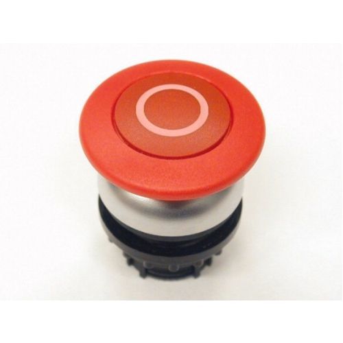 Tlačítko hřibové červené bez aretace EATON M22-DP-R-X0 216720