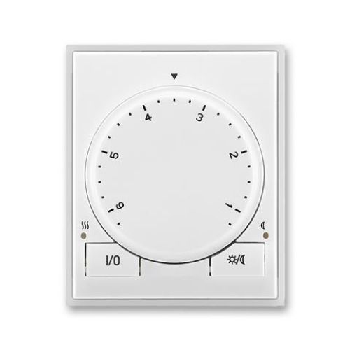 ABB Element termostat pokojový otočný bílá/ledová bílá 3292E-A10101 01