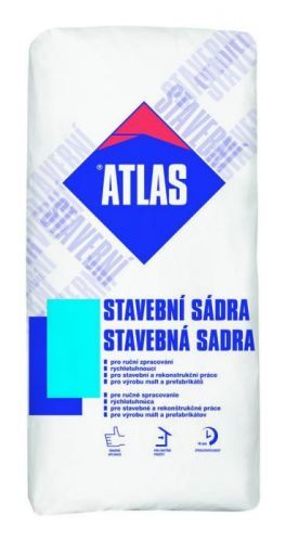 Atlas sádra stavební šedá 15kg
