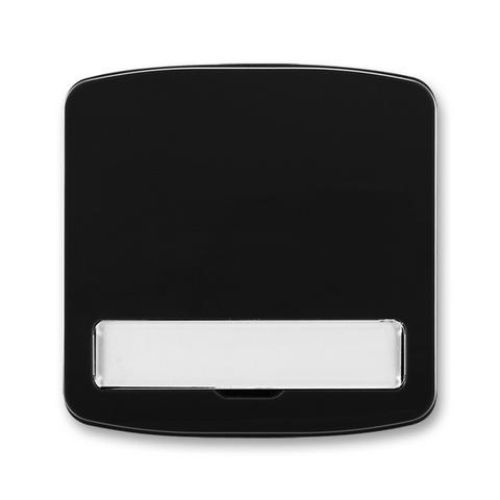 ABB Tango kryt vypínače s popisovým polem černá 3558A-A00620 N