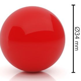 RETA Pogumovaný míček červený