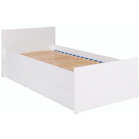 MARIDEX Dětská postel CRYSTAL 80x200, bílá 90x70,5x203 bílá