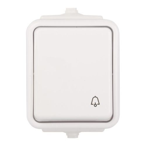 Schneider Cedar zvonkové tlačítko IP44 č.1/0 bílá WNT-101C /E070280/