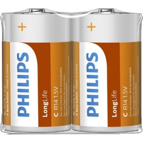 Baterie C Philips LongLife R14 L2F/10