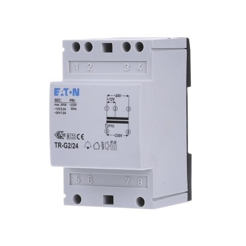 Zvonkový transformátor EATON TR-G2/24 230V/12/24V 24VA 272484