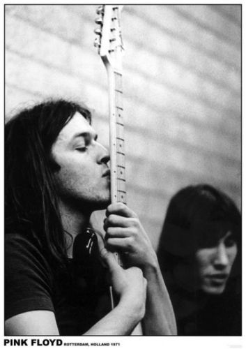 ARTIFICIAL POSTERS Plakát, Obraz - Pink Floyd - Rotterdam, Holland April, 3 1971, (59,4 x 84,1 cm)
