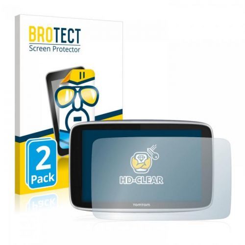 2x BROTECTHD-Clear Screen Protector TomTom GO Premium (5