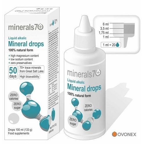 OVONEX s.r.o. Mineral Drops 100% koncentrát 100 ml