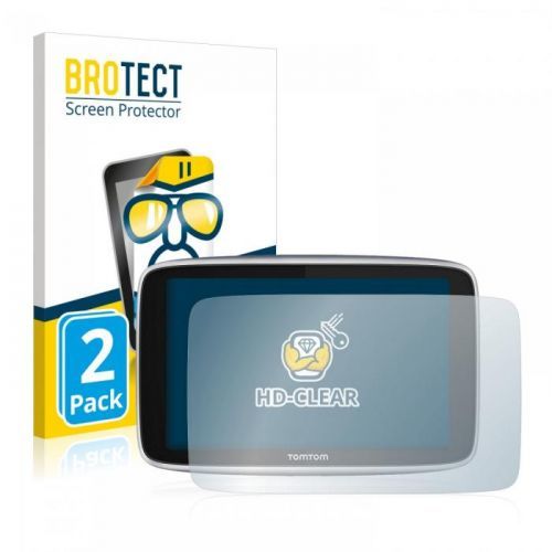 2x BROTECTHD-Clear Screen Protector TomTom GO Premium (6