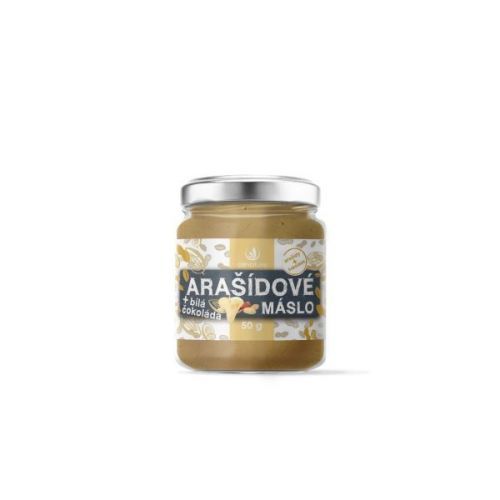 Allnature Allnature Arašídové máslo s bílou čokoládou 50 g