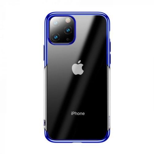 BASEUS Shining Series gelový ochranný kryt pro Apple iPhone 11 Pro, modrý, ARAPIPH58S-MD03