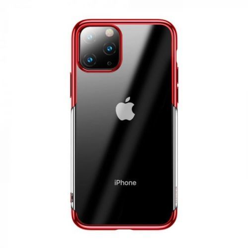 BASEUS Shining Series gelový ochranný kryt pro Apple iPhone 11 Pro, červený, ARAPIPH58S-MD09