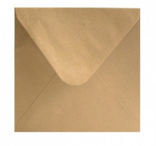 Obálka Kraft - hnědá - 16 x 16 cm - 191230