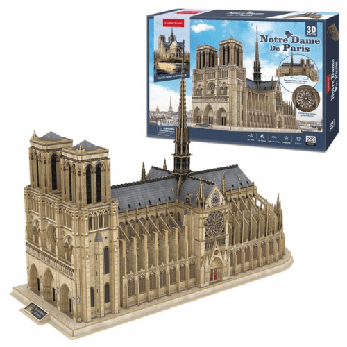 Cubicfun - Puzzle 3D Notre Dame - 293 dílků