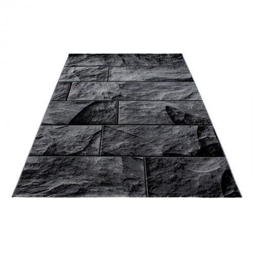 Ayyildiz koberce Kusový koberec Parma 9250 black - 80x150 cm Černá