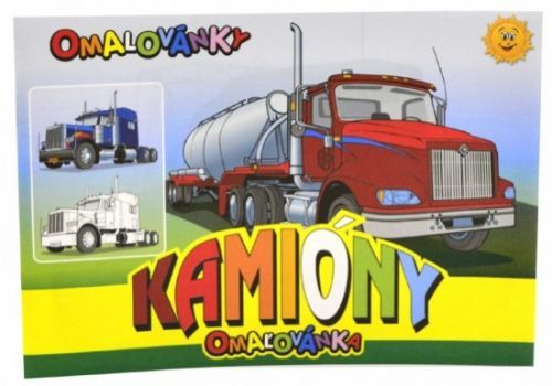 MFP Omalovánky A5 - Kamióny - 0267
