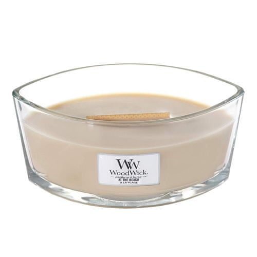 Woodwick Svíčka dekorativní váza WoodWick, Na pláži, 453.6 g