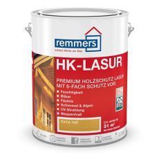 Lazura na dřevo Remmers HK Lasur Grey protect anthrazit 2,5 l