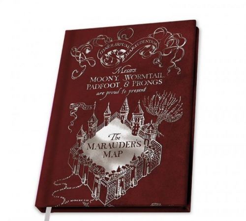 ABY STYLE Harry Potter - Marauder's Map Zápisník