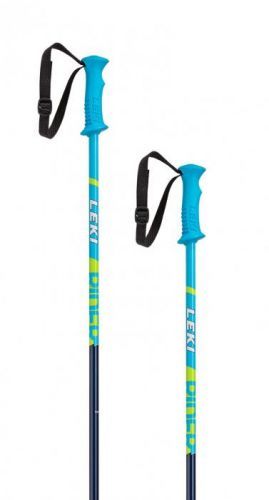 Leki Rider - blue/white/cyan/neonyellow 95