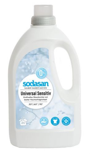 SODASAN Universal tekutý prací prostředek sensitive - 1,5 litru 1‚5 litra