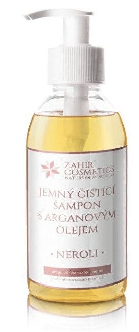 Záhir Cosmetics Jemný čistící šampon s arganovým olejem - NEROLI 200 ml