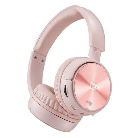 Sluchátka SWISSTEN Bluetooth Stereo Trix růžové