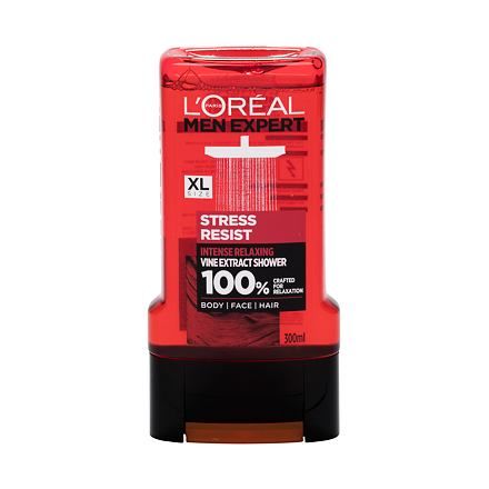 L'Oréal Paris Men Expert Stress Resist zklidňující sprchový gel 300 ml pro muže