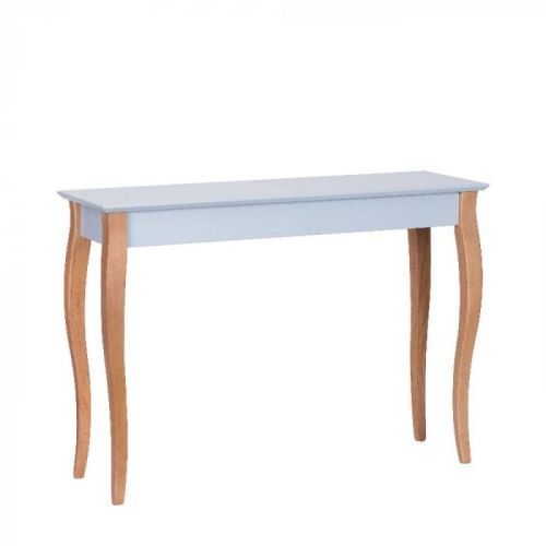 Světle šedý odkládací stolek Ragaba Console, délka 105 cm