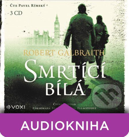 Smrtící bílá - 3 CD - Robert Galbraith, J.K. Rowling