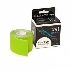 rayonGEM kinesiology tape 5cm x 5m tejpovací páska limetka