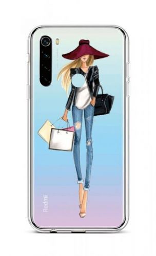 Kryt TopQ Xiaomi Redmi Note 8 silikon Lady 2 44579