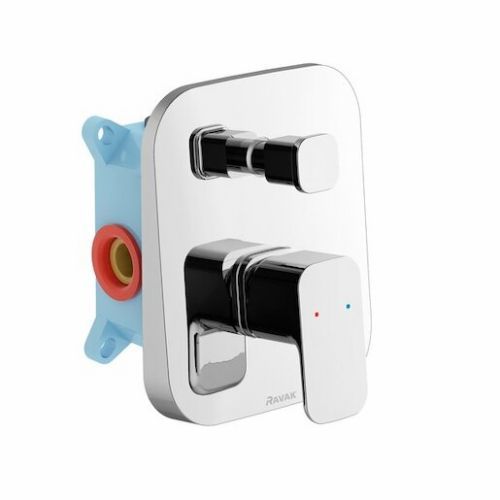 Vanová baterie Ravak 10° Free s přepínačem chrom X070136