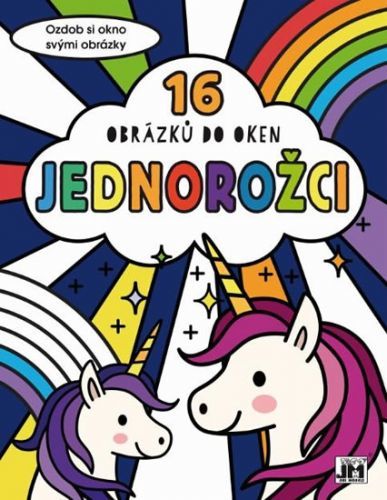 Jednorožci - Omalovánky do oken