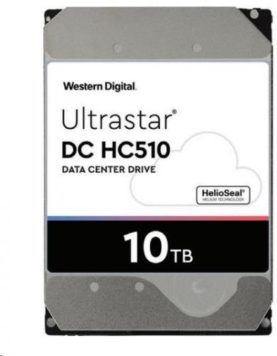 WD tern Digital Ultrastar HDD 10TB (WUS721010ALE6L4) DC HC330 3.5in 26.1MM 256MB 7200RPM SATA 512E (0B42266)
