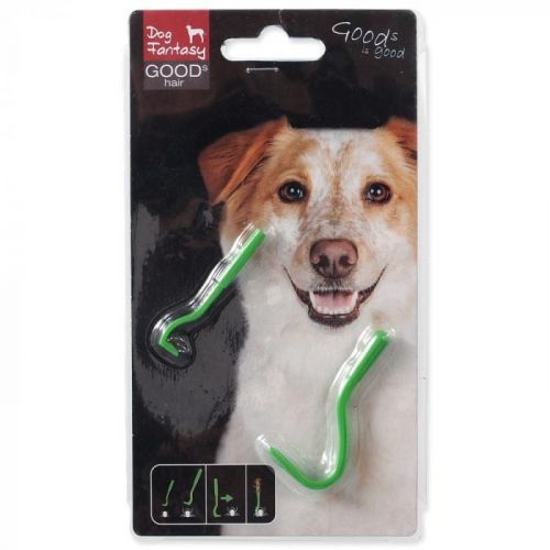 Dog Fantasy háček na klíšťata plast 2 velikosti