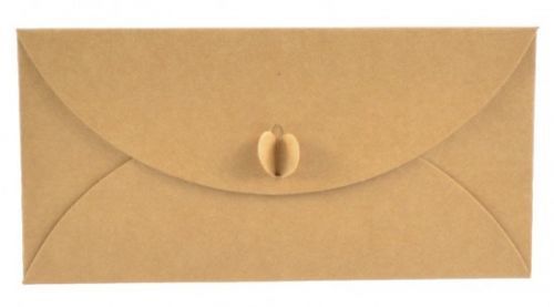 Obálka Eko - DL - ozdobná - přírodní - 190797